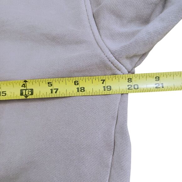 Herschel Sweatshirt Size S Pink Classic Crew Coastal Preppy Distress Collegiate - Picture 15 of 16